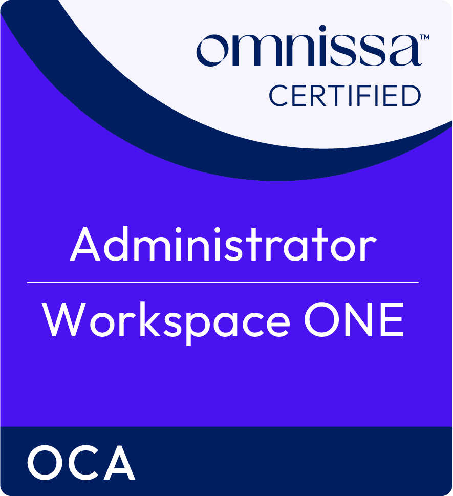Omnissa Certified Administrator - Workspace ONE